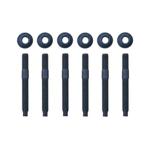 Exhaust Manifold Hardware Kit - Compatible with 2003 Ford E-250 4.2L V6