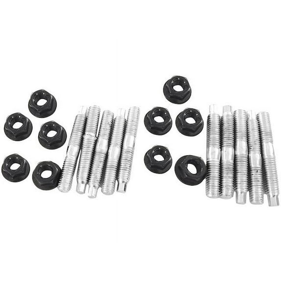 Exhaust Manifold Hardware Kit - Compatible with 2003 Ford E-350 Club Wagon