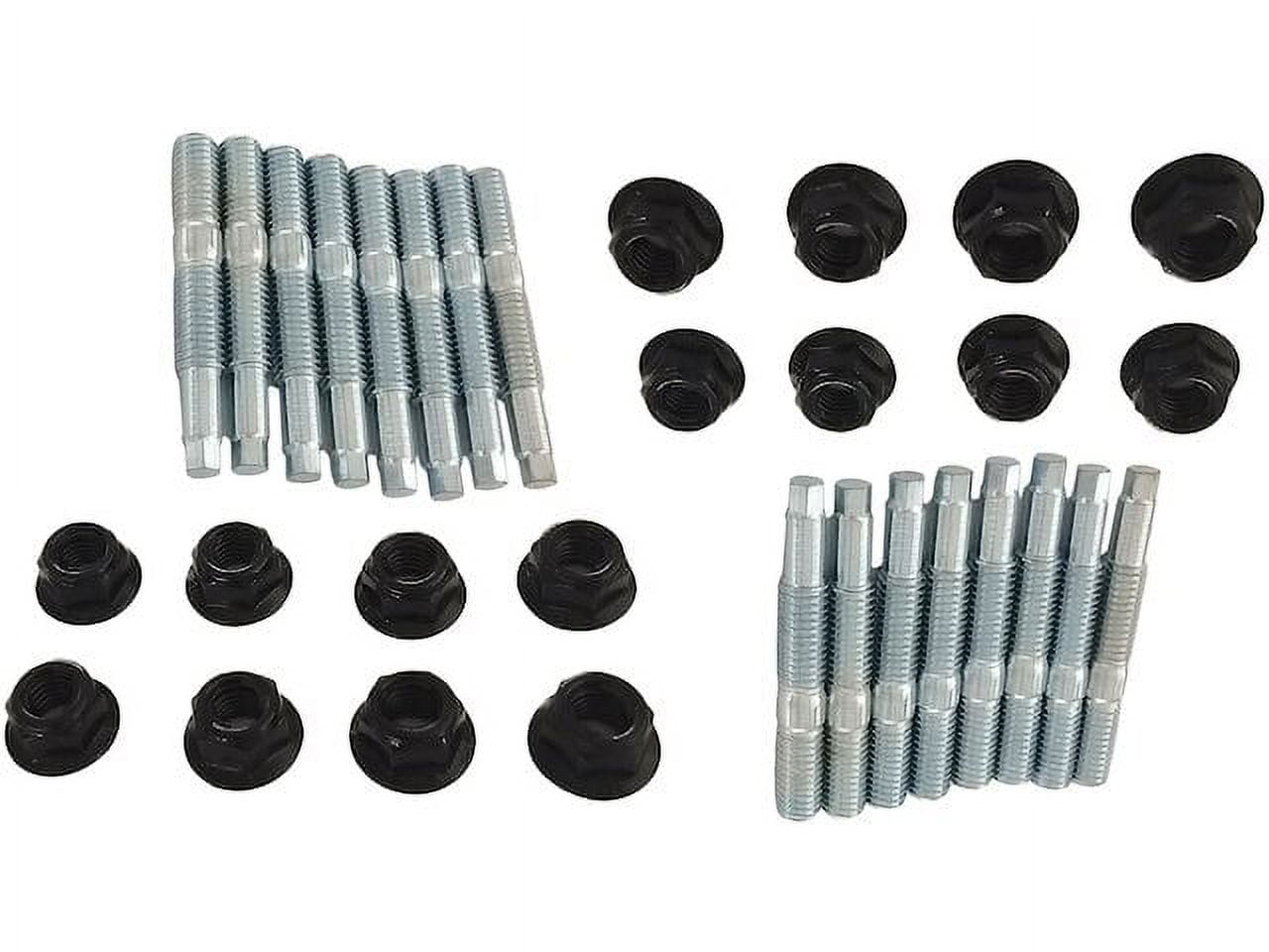 Exhaust Manifold Hardware Kit - Compatible with 2007 - 2011 Ford Crown Victoria 4.6L V8 2008 2009 2010