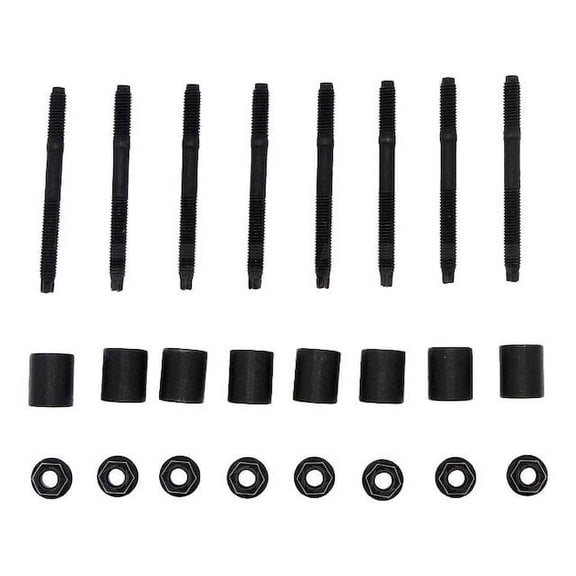 Exhaust Manifold Hardware Kit - Compatible with 2011 - 2022 Ford F-250 Super Duty 6.7L V8 2012 2013 2014 2015 2016 2017 2018 2019 2020 2021