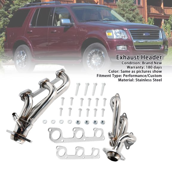 Exhaust Manifold Header Fit for Ford Explorer 1998-2009 Fit Ranger 2001-2009 4.0L