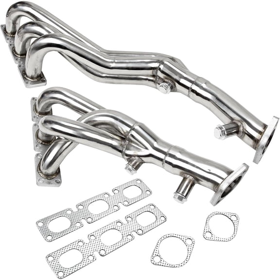 Exhaust Manifold Header For BMW E46 (325/330) 1998-2006 & BMW E39 5-Series 1997-2000 & BMW Z3 1996-2002 2.5L/2.8L/3.0L ,E46 E39 Exhaust Headers