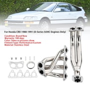 Exhaust Manifold Headers Fit for Honda Civic D-series EJ/EG/EH/EK D15 1988-2000