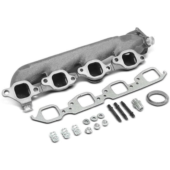 Exhaust Manifold Kit 1 - Compatible with 1996 - 2000 Chevrolet C3500HD Base 7.4L V8 - Autopart Premium