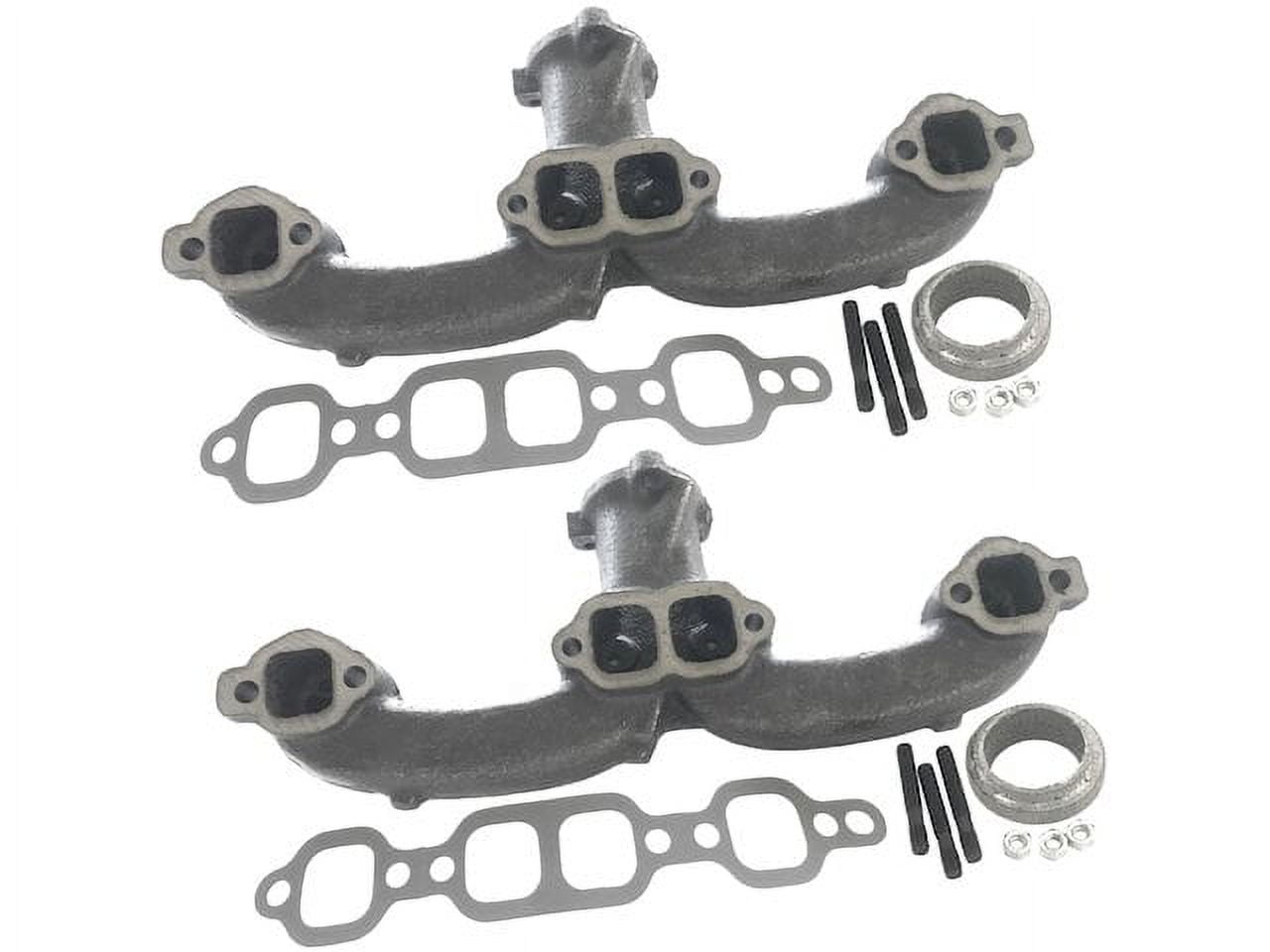 Exhaust Manifold Kit Compatible with 1983 1990 Chevy C50 1984 1985