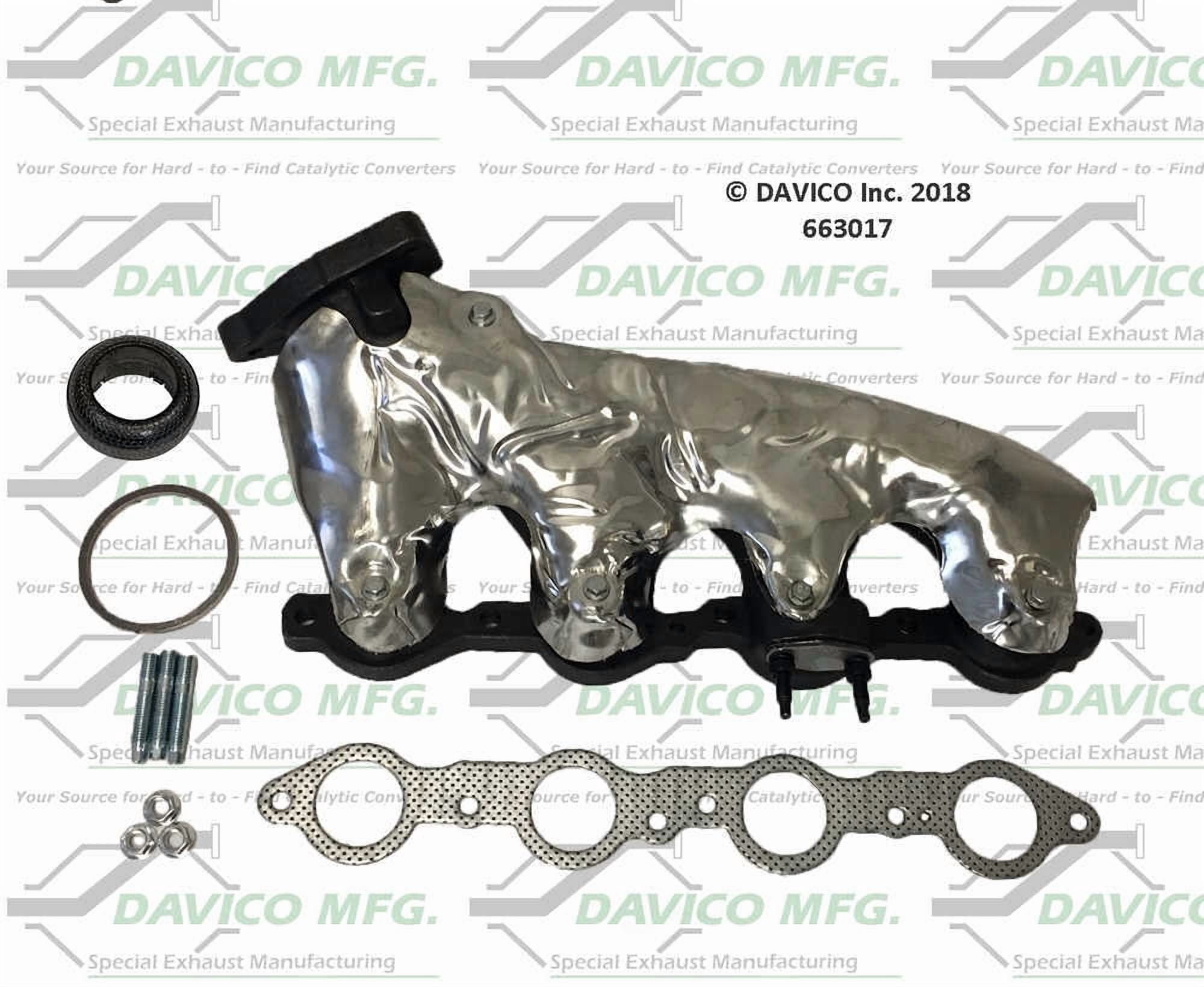 Davico Mfg 663017 Stand alone Exact-Fit exhaust manifold