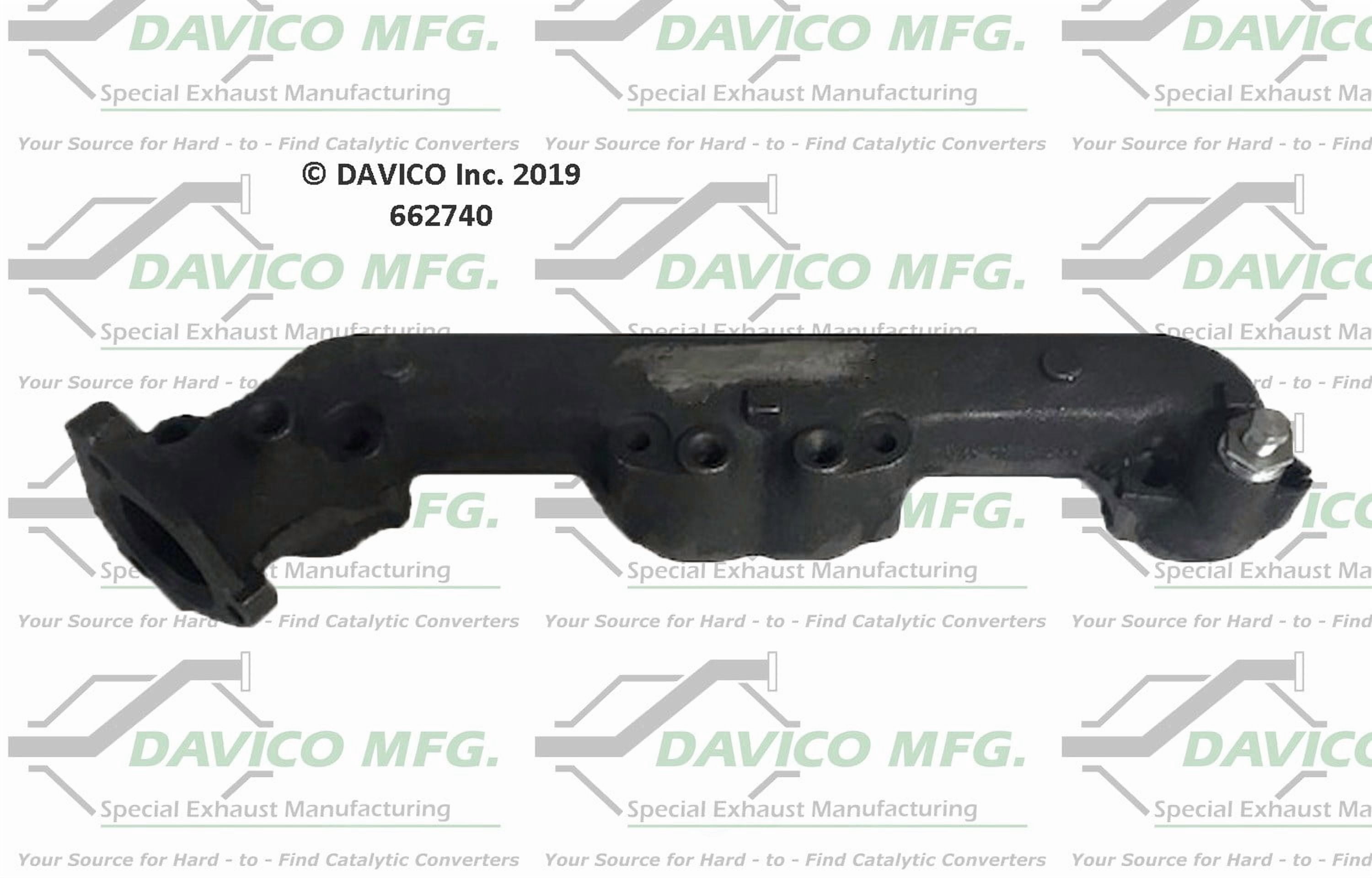 Davico Mfg 662740 Stand alone Exact-Fit exhaust manifold