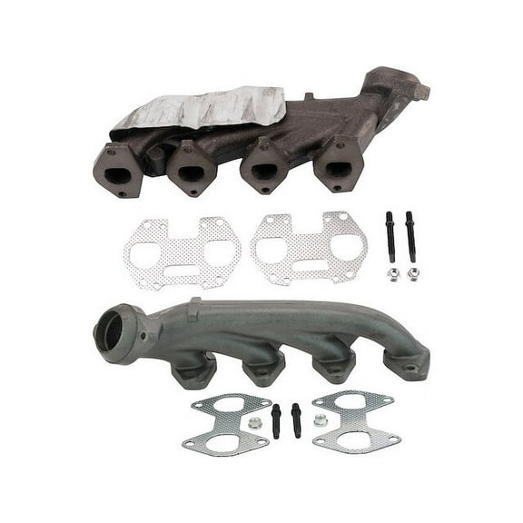 Exhaust Manifold Set 2 Piece Set - Compatible with 2005 - 2009 Lincoln Navigator 2006 2007 2008
