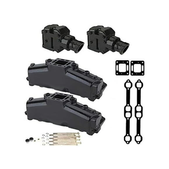 Exhaust Manifold Set for Mercury Mercruiser 5.0L, 5.7L , 305, 350 1983-2001 by FASWORX