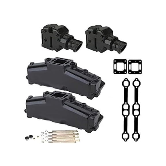 Exhaust Manifold Set for Mercury Mercruiser 5.0L, 5.7L , 305, 350 1983-2001 by FASWORX