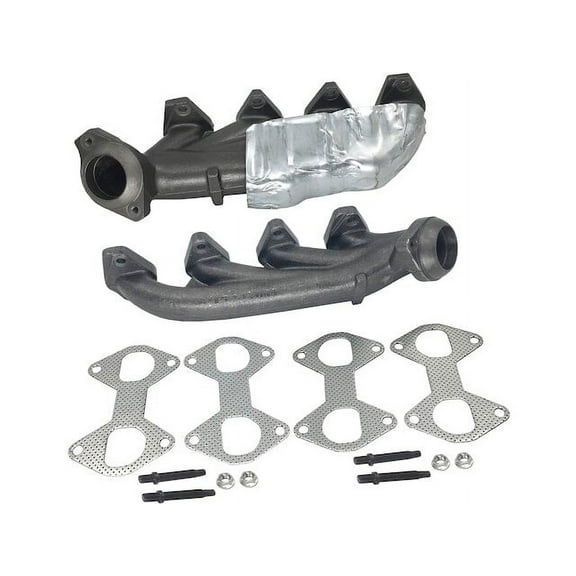 Exhaust Manifold Set of 2 with Gaskets- Compatible with 2004 - 2009 Ford F-150 5.4L V8 2005 2006 2007 2008
