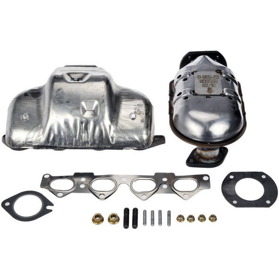 Exhaust Manifold with Integrated Catalytic Converter - Compatible with 1999 - 2001, 2003 - 2006 Hyundai Tiburon 2.0L 4-Cylinder 2000 2004 2005