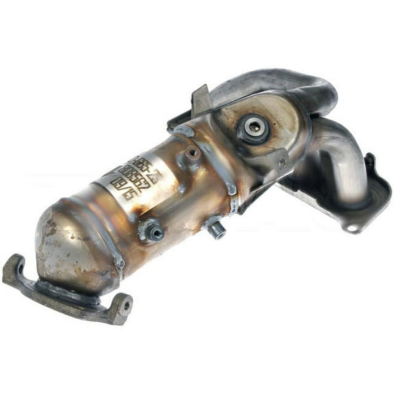 Exhaust Manifold with Integrated Catalytic Converter - Compatible with 2005 - 2007 Toyota Camry 2.4L 4-Cylinder 2006