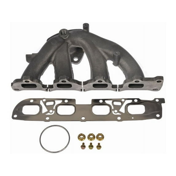 Exhaust Manifold with Manifold and Flange Gasket - Compatible with 2010 - 2012 GMC Terrain 2.4L 4-Cylinder 2011