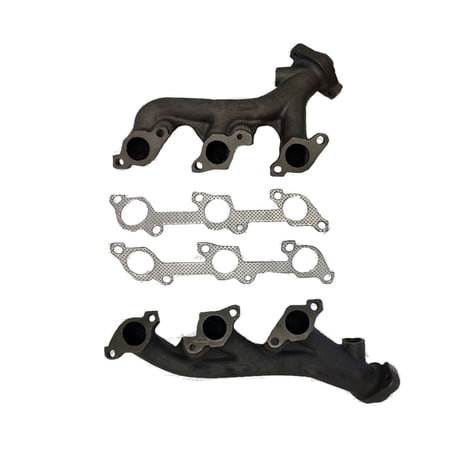 Exhaust Manifolds L & R W Gaskets For 06-10 Ford Explorer 4.0L 1L2Z9431CA 9430CA