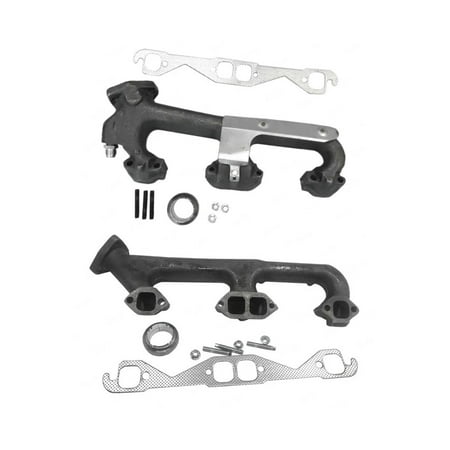 Exhaust Manifolds L & R W Gaskets For 1996-2002 GMC Express Van G1500 5.0L 5.7L