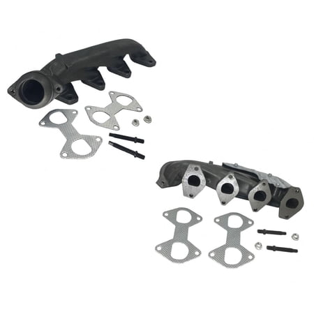 Exhaust Manifolds L & R W Gaskets For 2004-2009 Ford F150 5.4L 3Z3Z9430DA 431CA