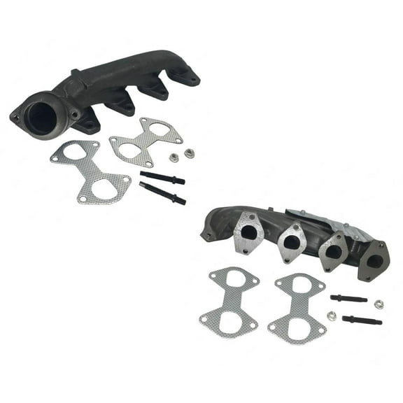 Exhaust Manifolds L & R W Gaskets For 2004-2009 Ford F150 5.4L 3Z3Z9430DA 431CA