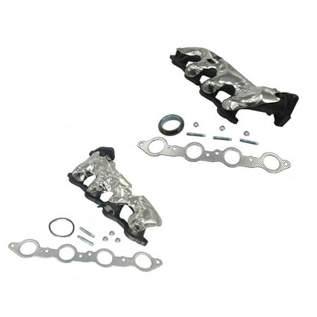 Exhaust Manifolds Left and Right WGaskets for 1999-2013 GMC Silverado V8