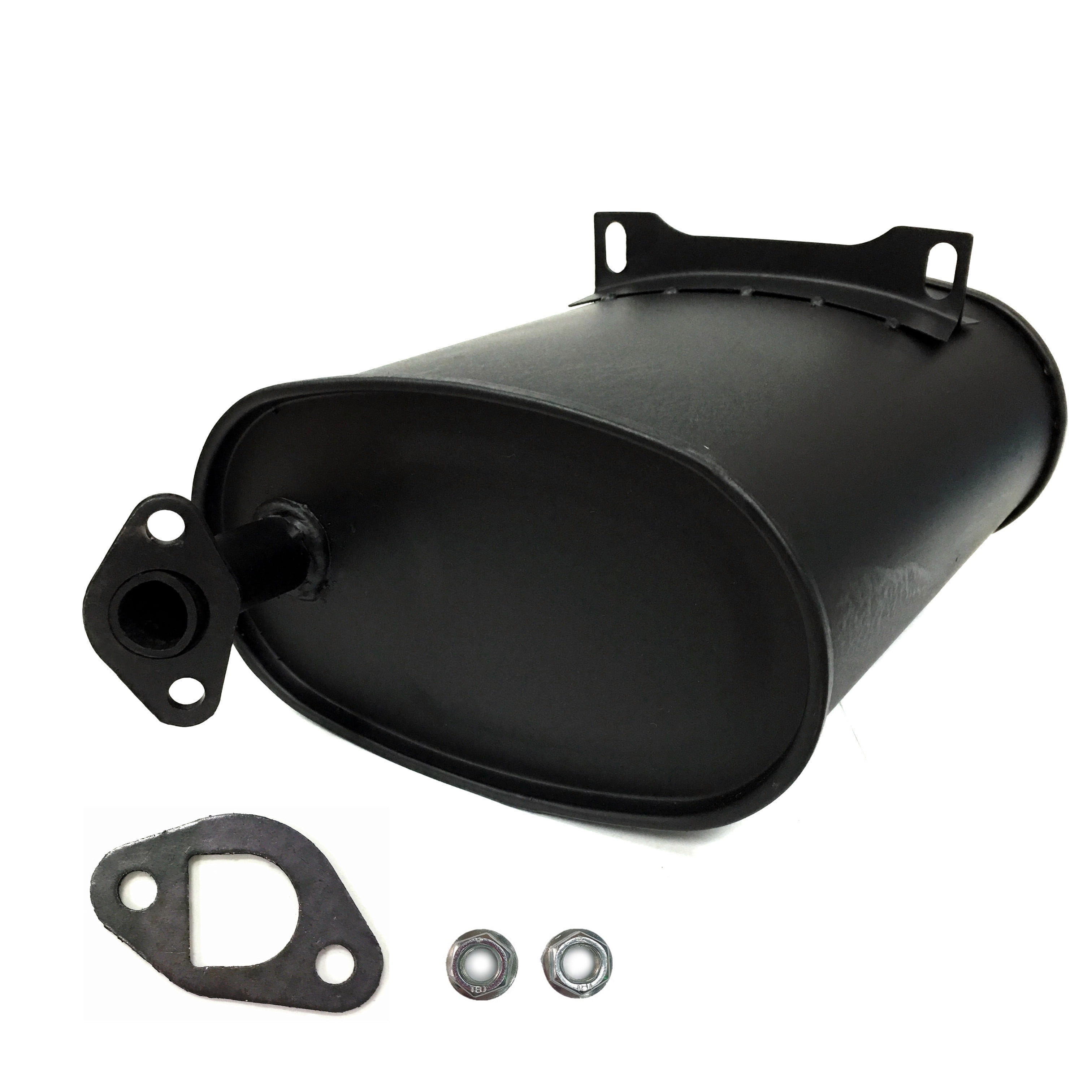 Exhaust Muffler For Champion All Power UST 212CC 196CC 5.5HP 6.5HP 3000W 3250W 3500W 4000W For Predator 3200/4000 3500/4375 Watts For Duromax DuroStar 4400W 4500W Gas Non-Inverter Generator