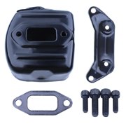 Exhaust Muffler Kit for Husqvarna 372XP 371 365 362 372 Chainsaw Gasket Bracket