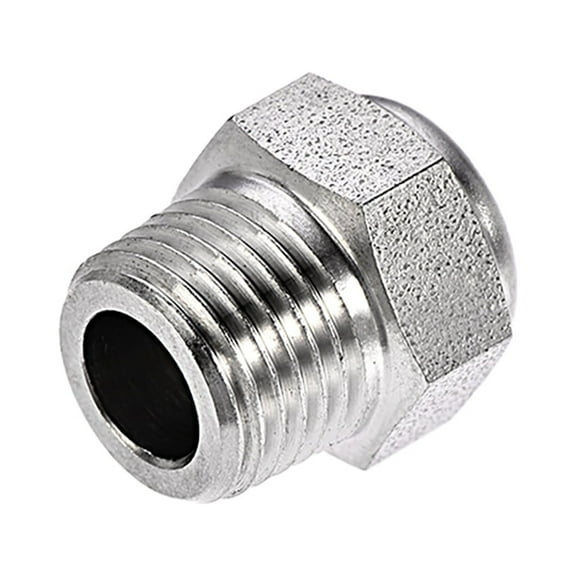 Exhaust Muffler NPT1/8 Male Thread Strainer Stainless Steel Breather Pneumatic Air Mufflers