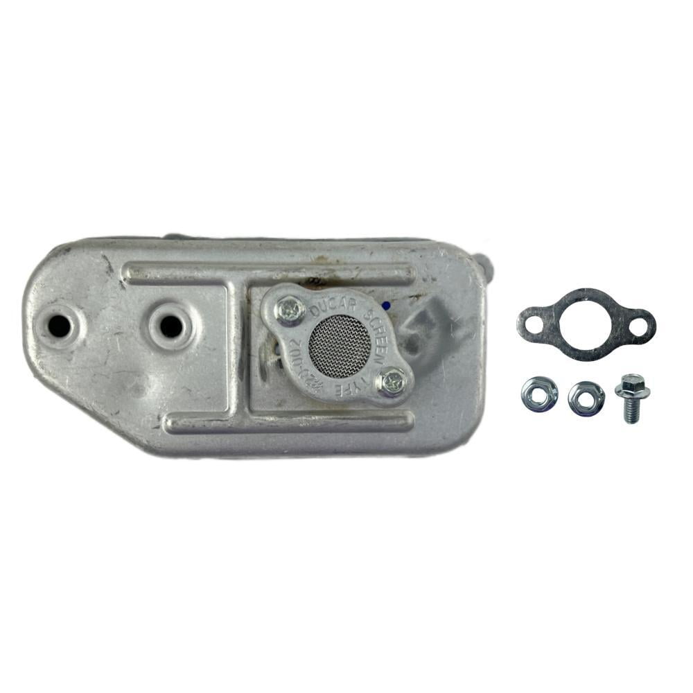 Exhaust Muffler Replacement for Westinghouse iGen1500c Inverter Generator, 56cc Engine, 1000W / 1500W Peak