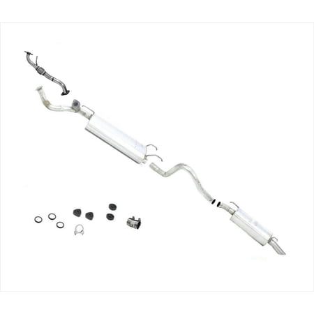 Exhaust Muffler System MADE IN USA for Toyota Landcruiser for Lexus LX470 98-07