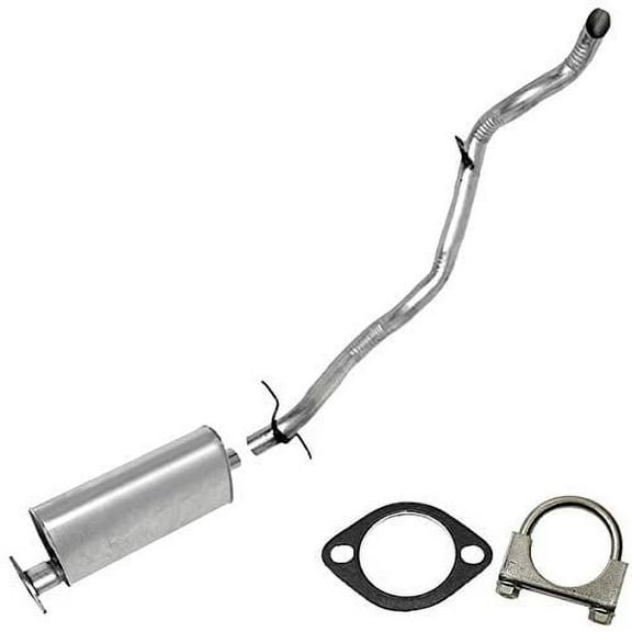 Stainless Steel Exhaust Muffler & Tail Pipe Kit Fits 20002005 GMC Jimmy 4.3L  Direct Fit