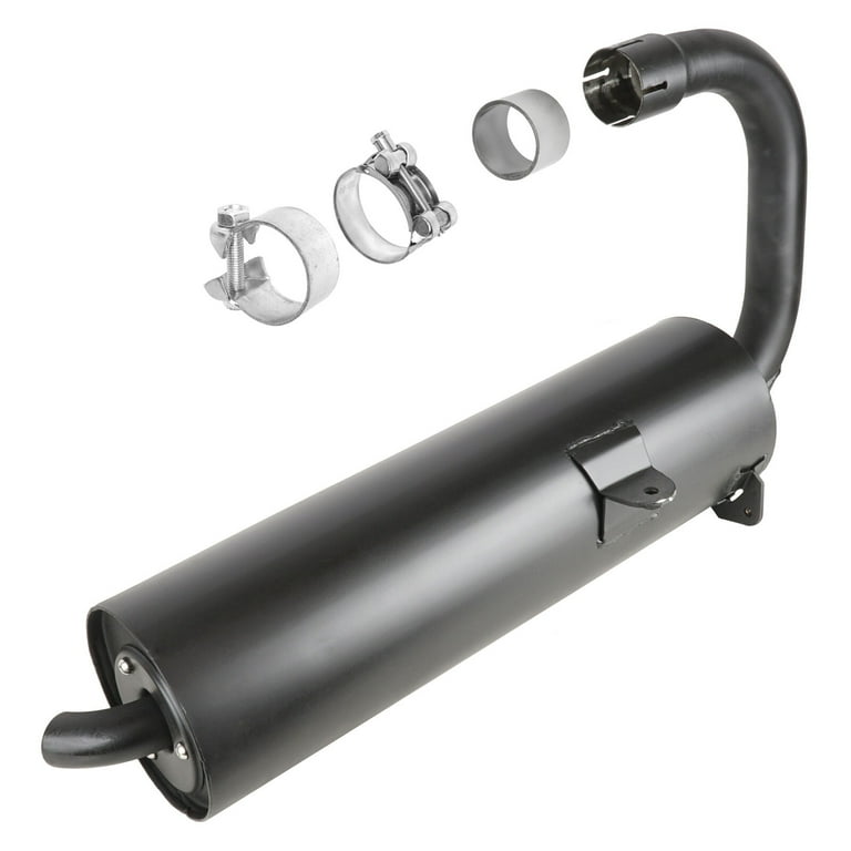 Exhaust Muffler W/Spark Arrester And Gasket for Yamaha Rhino