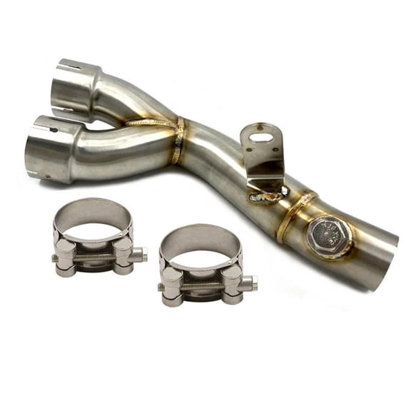 Exhaust Muffler Y Mid Pipe Link Motorcycle Muffler Pipe System Accessories For Yamaha R6 YZF R6 2006 2007-2019