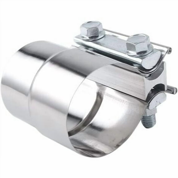 Exhaust Pipe Clamp Exhaust Pipe Connector Exhaust Clamp Exhaust Pipe Connector Exhaust Sleeve Exhaust Clamps for Car,2.5 inch