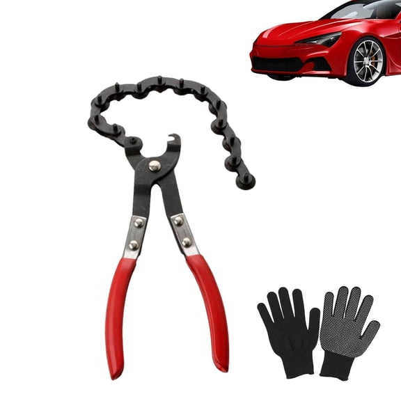 Exhaust Pipe Cutter Chain Plier for Auto Repair, Tail pipe cutting tool, Suitable for use on and off vehicles