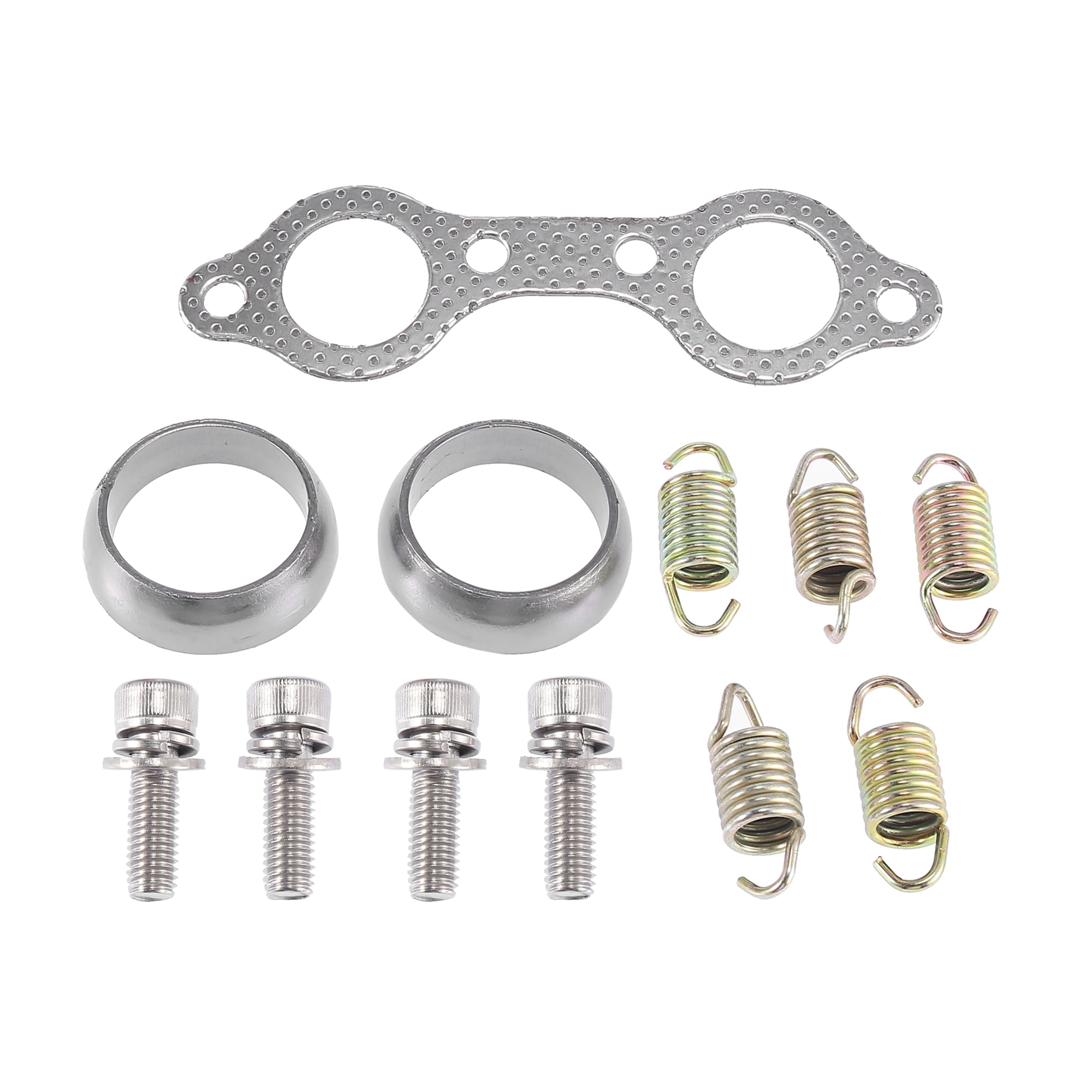 Exhaust Pipe Manifold Gasket and Spring Bolts Rebuild Kit for Polaris  Sportsman 600 700 3610047 5811511