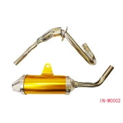 Exhaust Pipe Muffler Dirt Bike Honda XR50 CRF50 SSR SDG 125cc D Section