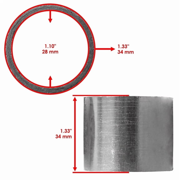 Exhaust Pipe Muffler Gasket for Honda Xl100S XL125S Xl185S XR185 XR200 XR200R