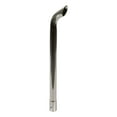 thumbnail image 1 of Exhaust Pipe Stack Replacement UNIVERSAL - 1-1/2" x 24", Curved Chrome, 1 of 7