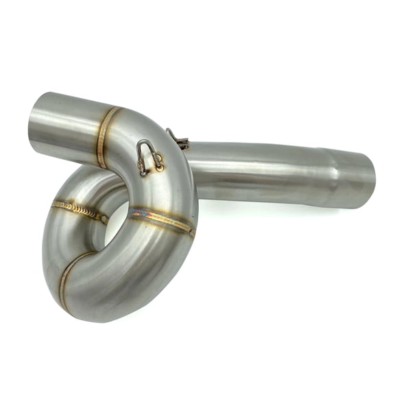 Exhaust Pipe Stainless Steel Motorcycle Modified For Kawasaki ZX6R 2009-2019 Moto Racing Exaust Middle Section Pipe