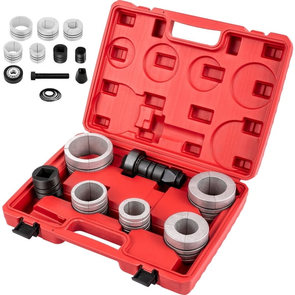 Exhaust Pipe Stretcher Kit 1.625 to 4.25 Inch 7 Pcs Tool Set with Storage Case for Tail Pipe Tube