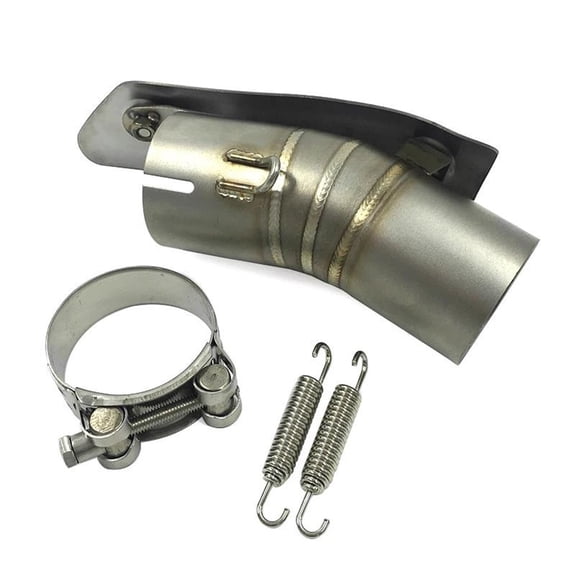 Exhaust Pipe System Middle Link Pipe Motorcycle Stainless Steel Link Tube Slip On For Suzuki GSX-R 1000 2012-2019