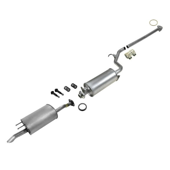 Exhaust Pipe System Muffler Resonator For 2014-2015 Honda Civic EX 18220-TS8-A31