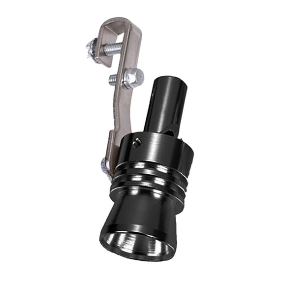 Exhaust Pipe Whistle, ZzCityTK Turbo Sound Exhaust Modifier, Aluminum Turbo Whistle for All Cars Universal Fit with Bolt Installation