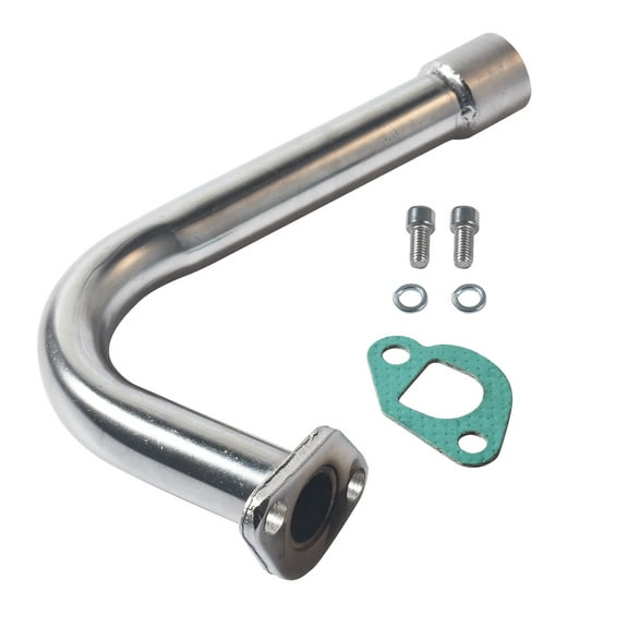JRL Exhaust Pipe with Female Threaded Mini Bike