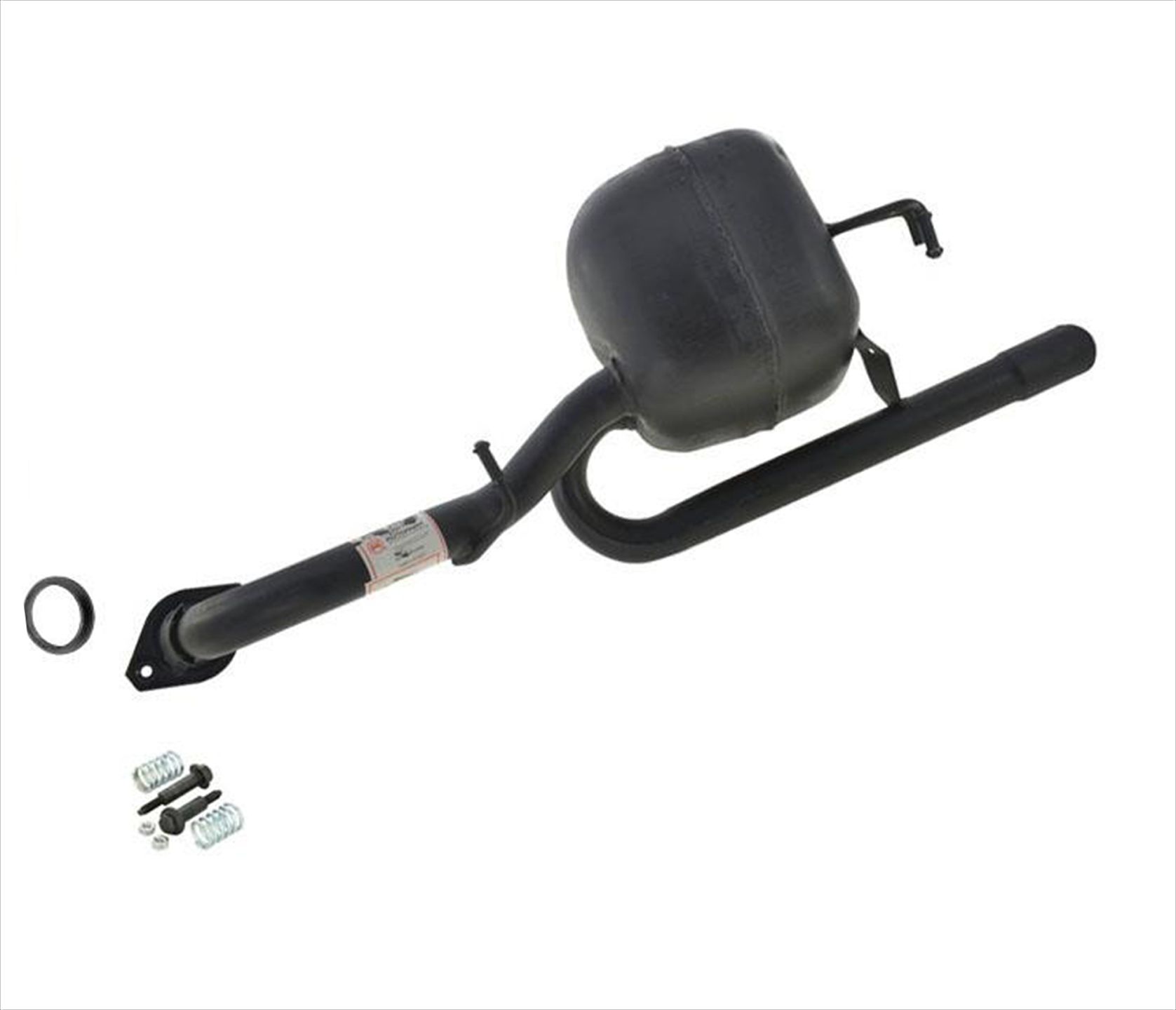 Exhaust Rear Muffler with Gasket Bolts for Toyota Yaris Hatchback 2006