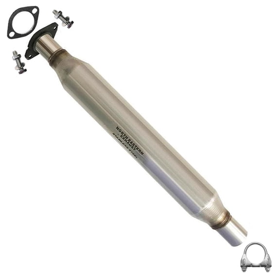 Northeastern Exhaust Resonator Pipe Fits 2000-2005 Chevrolet Impala 3.4L - Direct Fit | Stainless Steel