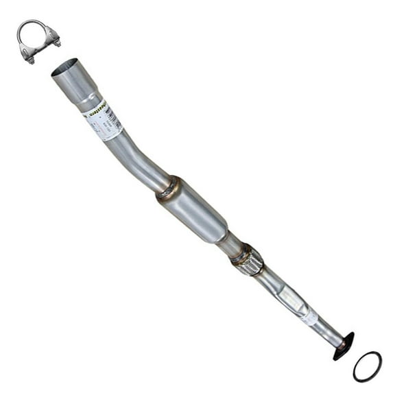 Northeastern Exhaust | Stainless Steel Exhaust Resonator Flex Pipe with Bolts Compatible with 2004–2005 Toyota RAV4 2.4L | Direct Fit | Automotive Replacement Part