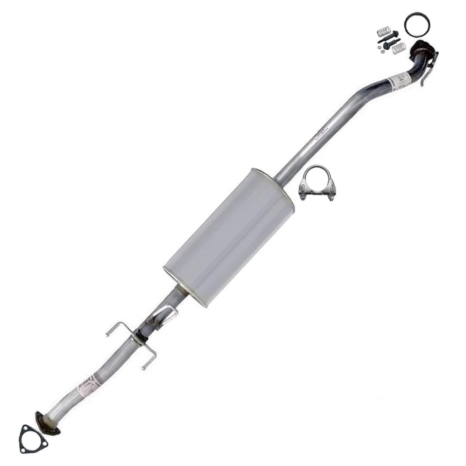 Exhaust Resonator Pipe for 2010-2011 Honda CR-V 2.4L - Stainless Steel