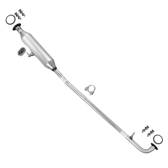 Northeastern Exhaust Stainless Steel Resonator Pipe Fits 2007–2011 Toyota Camry 2.4L & 2010–2011 Toyota Camry 2.5L – Direct Fit