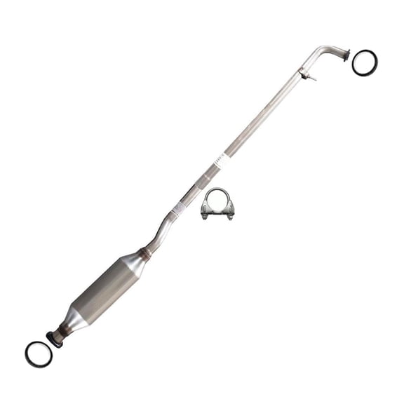 Northeastern Exhaust Stainless Steel Resonator Pipe Fits 2007–2011 Toyota Camry 2.4L & 2010–2011 Toyota Camry 2.5L – Direct Fit