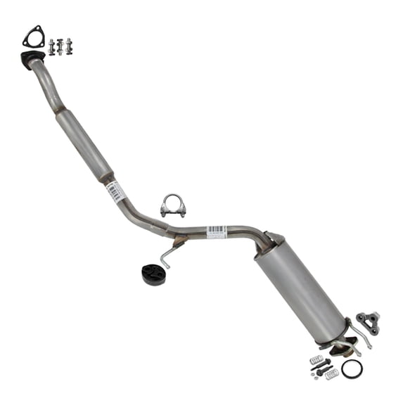 Northeastern Exhaust Resonator Pipe Fits 2006-2011 Honda Civic 2.0L - Direct Fit | Stainless Steel
